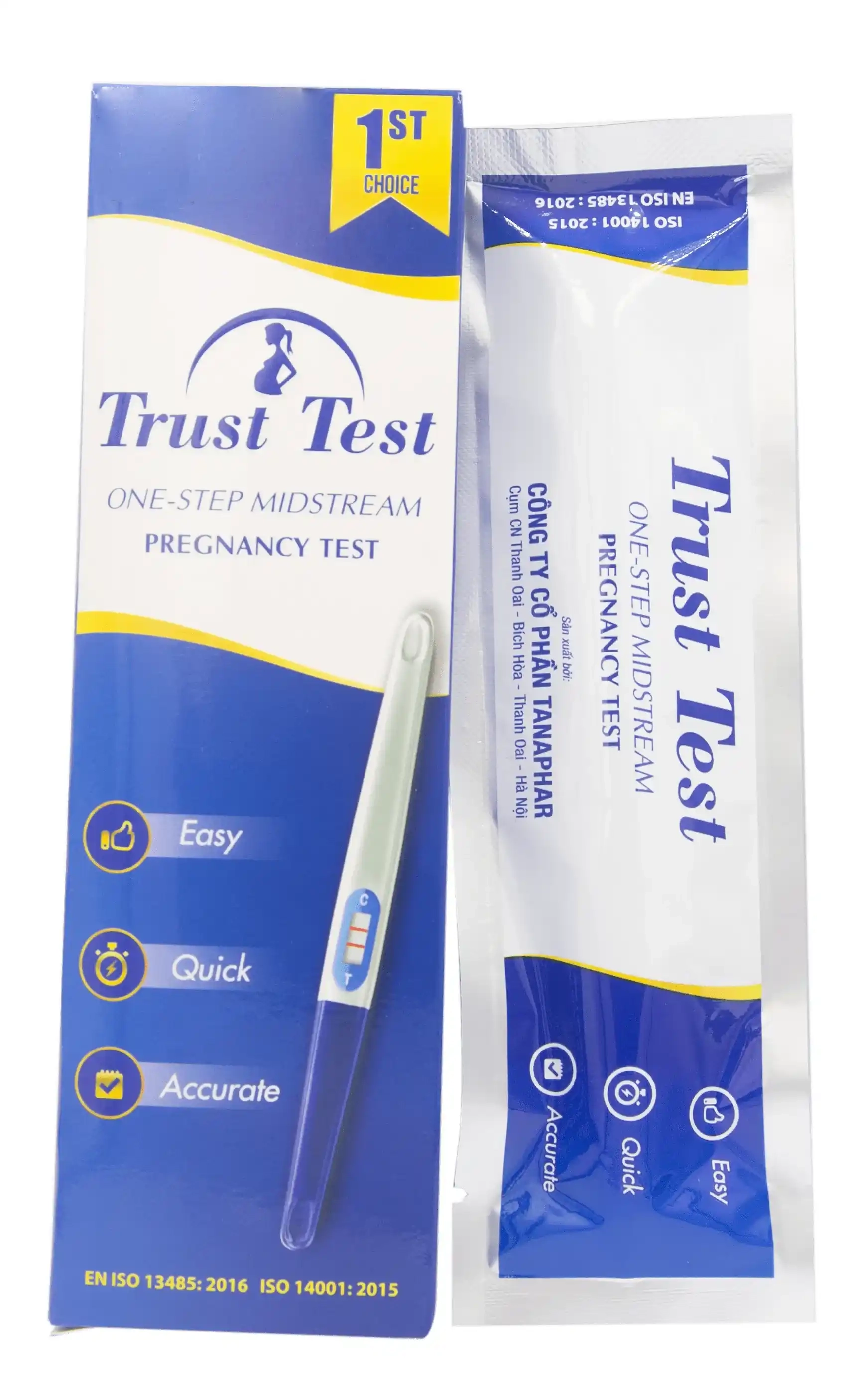 Bút thử thai Trust Test hộp 1 bút thử