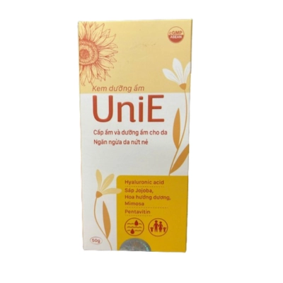 Kem dưỡng ẩm UniE hộp 1 tuýp 50g