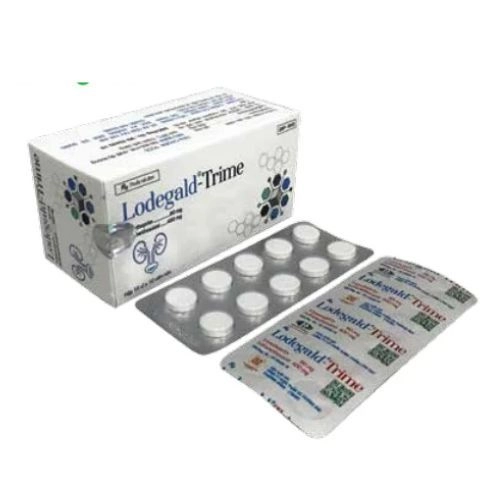 Thuốc điều trị nhiễm khuẩn Lodegald-Trime Lodegald-Trime Hộp 10 vỉ x 10 viên