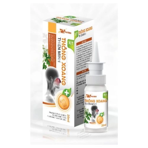 Xịt mũi xoang - Thông xoang Thiên Minh Thông xoang Thiên Minh Hộp 1 chai x 20ml