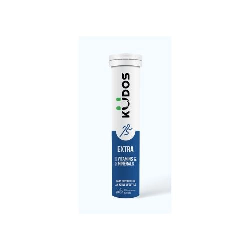 Tăng cường sức khoẻ hệ miễn dịch, bổ sung vitamin và khoáng chất KUDOS EXTRA High Dose Vitamins & Minerals tuýp 20 viên sủi