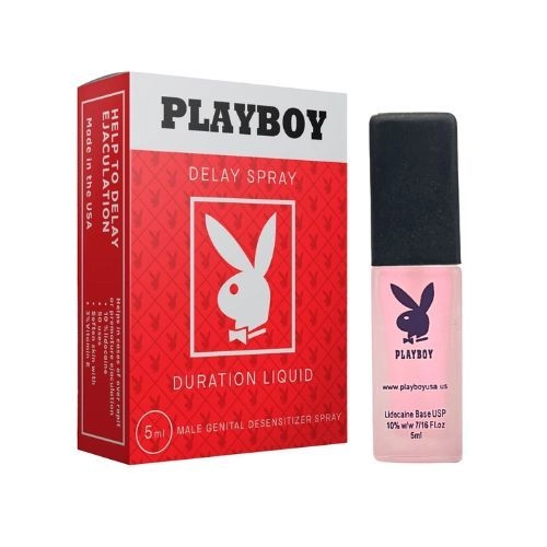 Chai xịt kéo dài thời gian Playboy Red Vid vitamin E hộp 1 chai 5ml