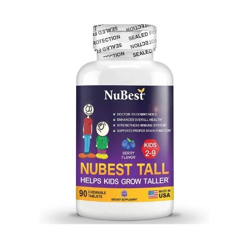 Viên uống hỗ trợ phát triển chiều cao Nubest Tall lọ 60 viên