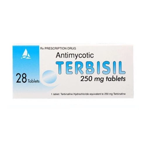 Thuốc điều trị các bệnh nấm Terbisil 250mg hộp 4 vỉ x 7 viên