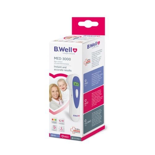 Nhiệt kế hồng ngoại B.Well Swiss MED-3000 hộp 1 cái