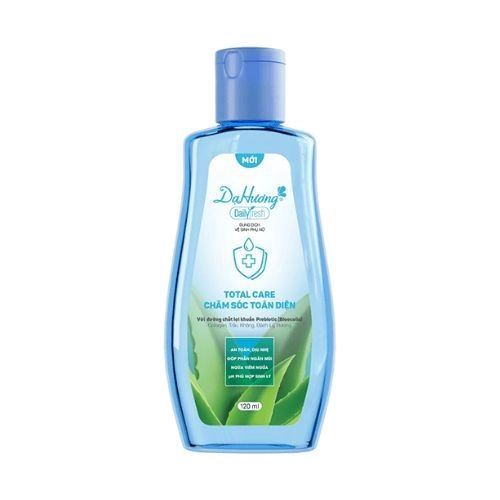 Dung dịch vệ sinh phụ nữ Dạ Hương Daily Fresh Hỗ Trợ Chăm Sóc Toàn Diện hộp 1 chai 120ml