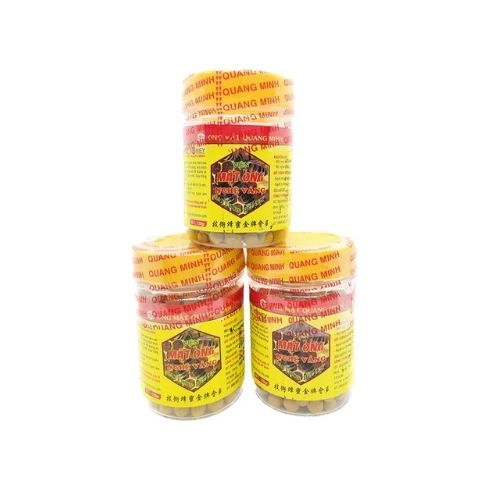 Viên uống Mật Ong Nghệ Vàng Quang Minh lọ 120g viên 