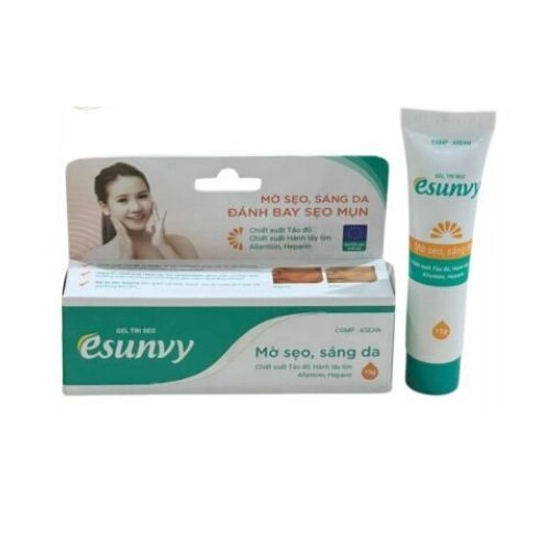 Thuốc điều trị mụn trứng cá  gel bôi ngoài da Esunvy T hộp 1 tuýp 25g