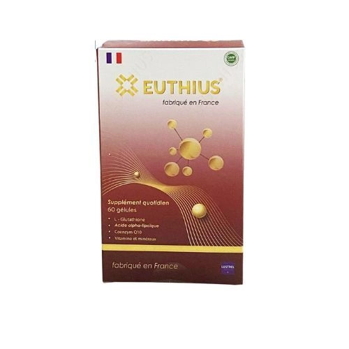 Viên uống chống oxy hóa EUTHIUS hộp 6 vỉ x 10 viên