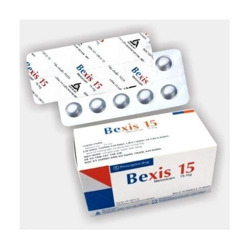 Thuốc điều trị đau xương khớp BEXIS 15 hộp 10 vỉ x 10 viên