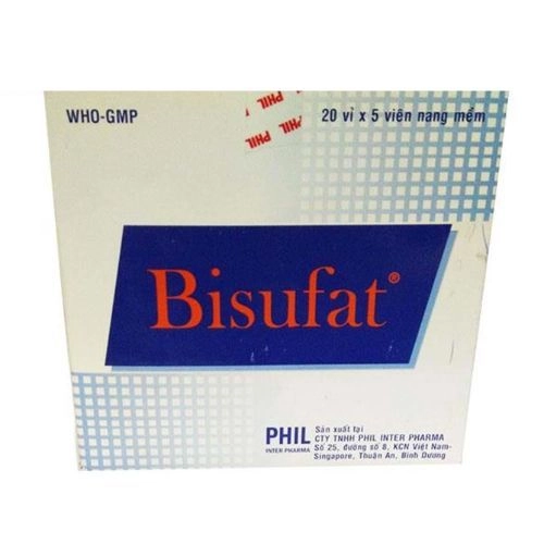 Thuốc tăng cường miễn dịch BISUFAT hộp 20 vỉ x 5 viên