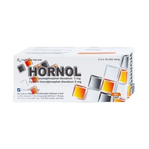 Thuốc điều trị đau dây thần kinh mặt Hornol Đạt Vi Phú hộp 3 vỉ x 10 viên
