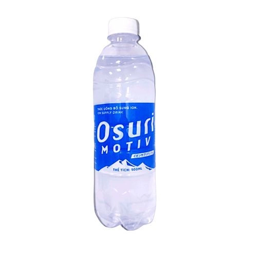 Nước uống bổ sung ion và OSURI MOTIV chai 500ml