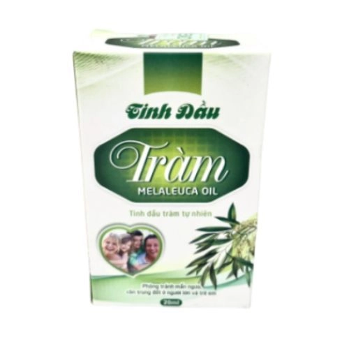 Tinh dầu Tràm Intend Tinh dầu Tràm Melaleuca oil Hộp 1 chai 20ml