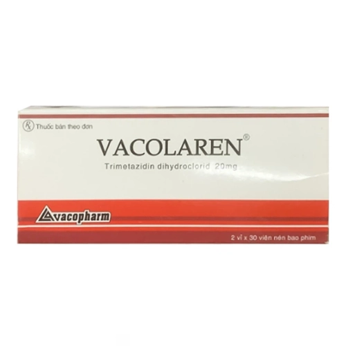 Thuốc tim mạch VACOLAREN 20mg hộp 2 vỉ x 30 viên