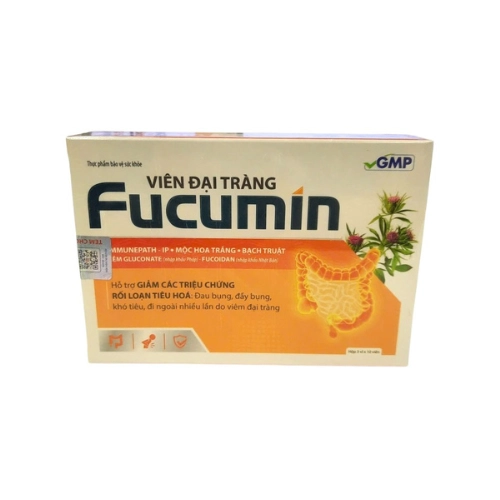 Viên đại tràng FUCUMIN hộp 3 vỉ x 10 viên