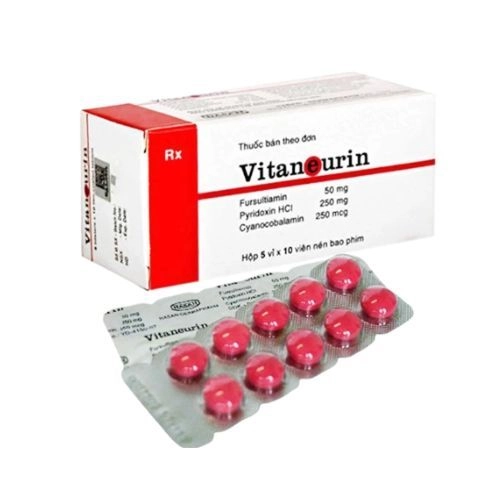 Thuốc trị suy nhược thần kinh Vitaneurin Hasan hộp 5 vỉ x 10 viên