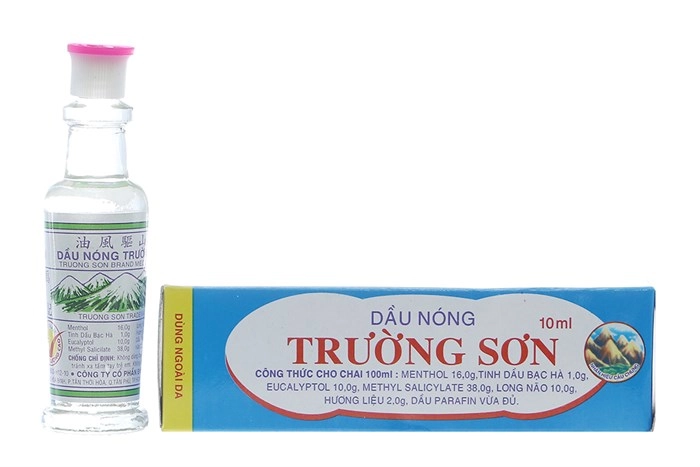 Dầu Nóng Trường Sơn  chai 10ml