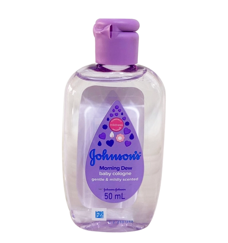 Nước hoa Johnson's Morning Dew Baby Cologne (tím) chai 50ml