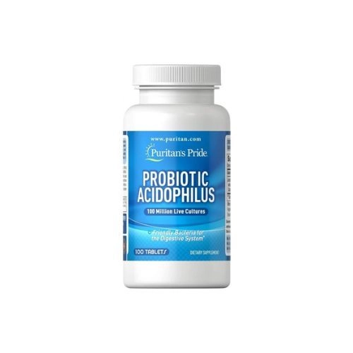 Men vi sinh  Probiotic Acidophilus hộp 1 lọ 100 viên