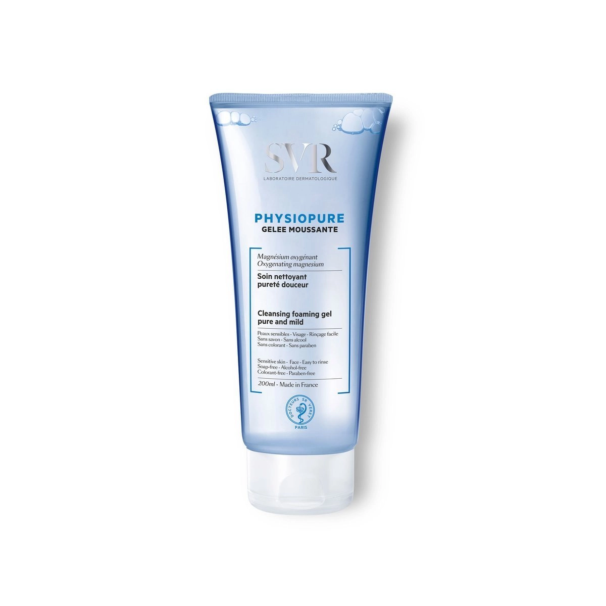 Gel rửa mặt cho da nhạy cảm SVR Physiopure Gelée Moussante tuýp 55ml