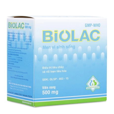 Men vi sinh sống Biolac hộp 100 viên