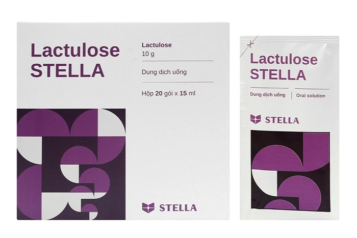 Thuốc hỗ trợ tiêu hóa Lactulose Stella hộp 20 gói x 15ml
