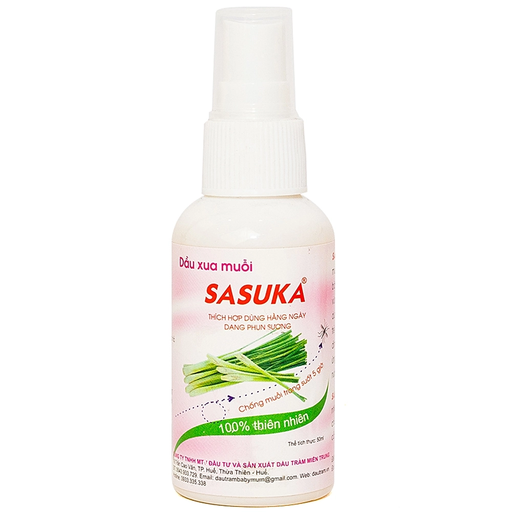 Dầu xua muỗi Sasuka chai 50ml