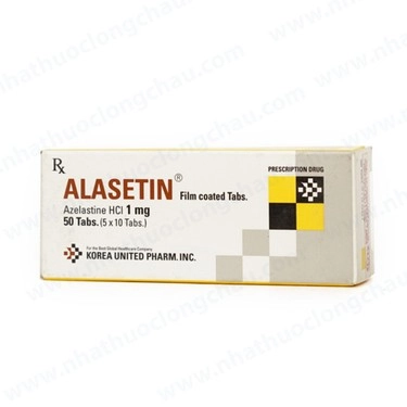 Thuốc chống dị ứng Alasetin United hộp 5 vỉ x 10 viên