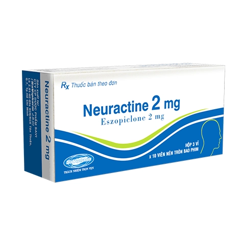 Neuractine 2mg hộp 30 viên