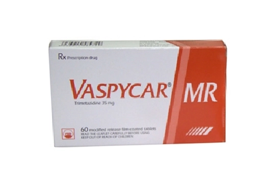 Thuốc điều trị đau thắt ngực Vaspycar MR hộp 60 viên