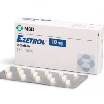 Thuốc điều trị mỡ máu Ezetrol 10mg hộp 30 viên