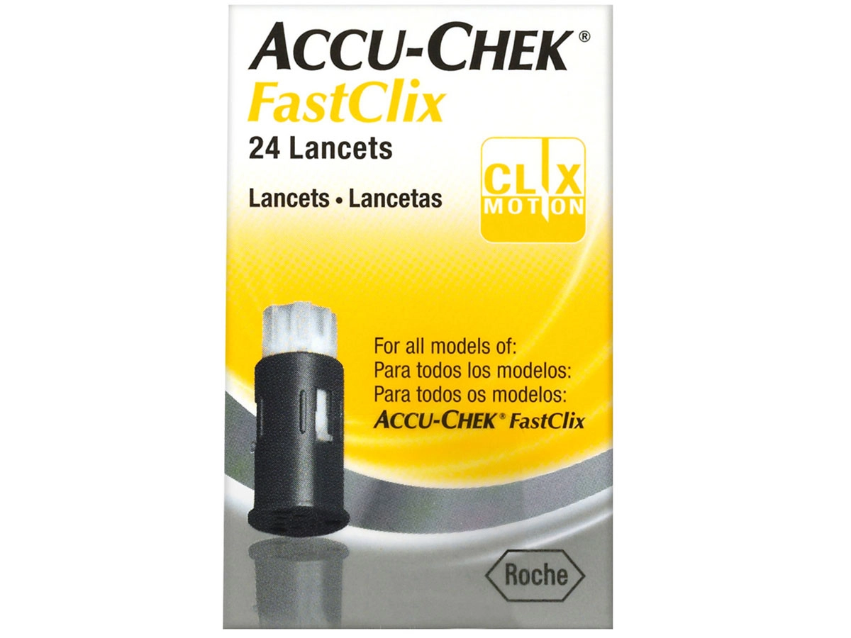 Kim lấy máu ACCU-CHEK Fastclix hộp 24 cái