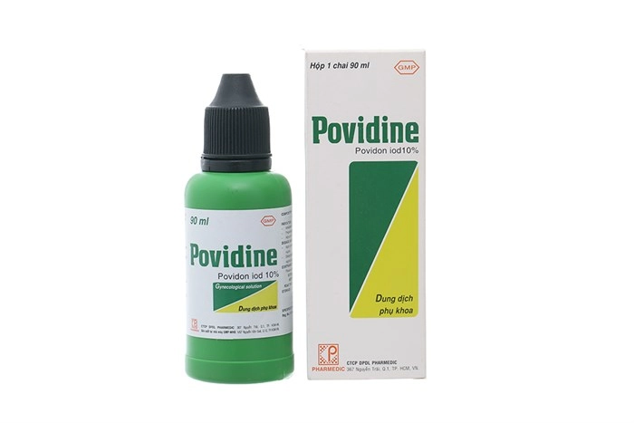 Dung dịch vệ sinh phụ khoa Povidine chai 90ml
