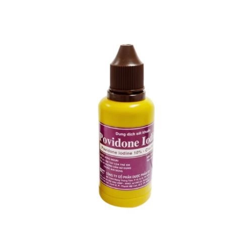Dung dịch sát khuẩn da và niêm mạc Povidon iodin 10% chai 90ml