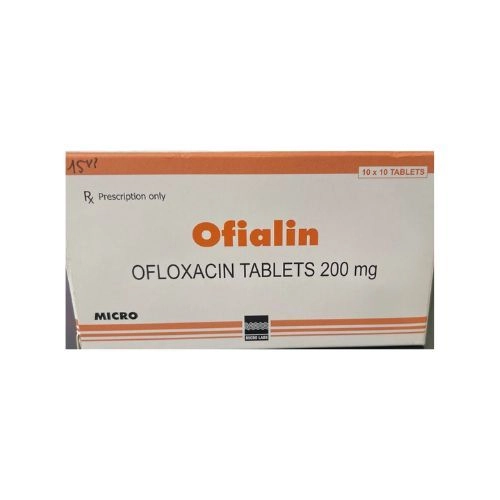Thuốc kháng sinh Ofialin hộp 10 vỉ x 10 viên