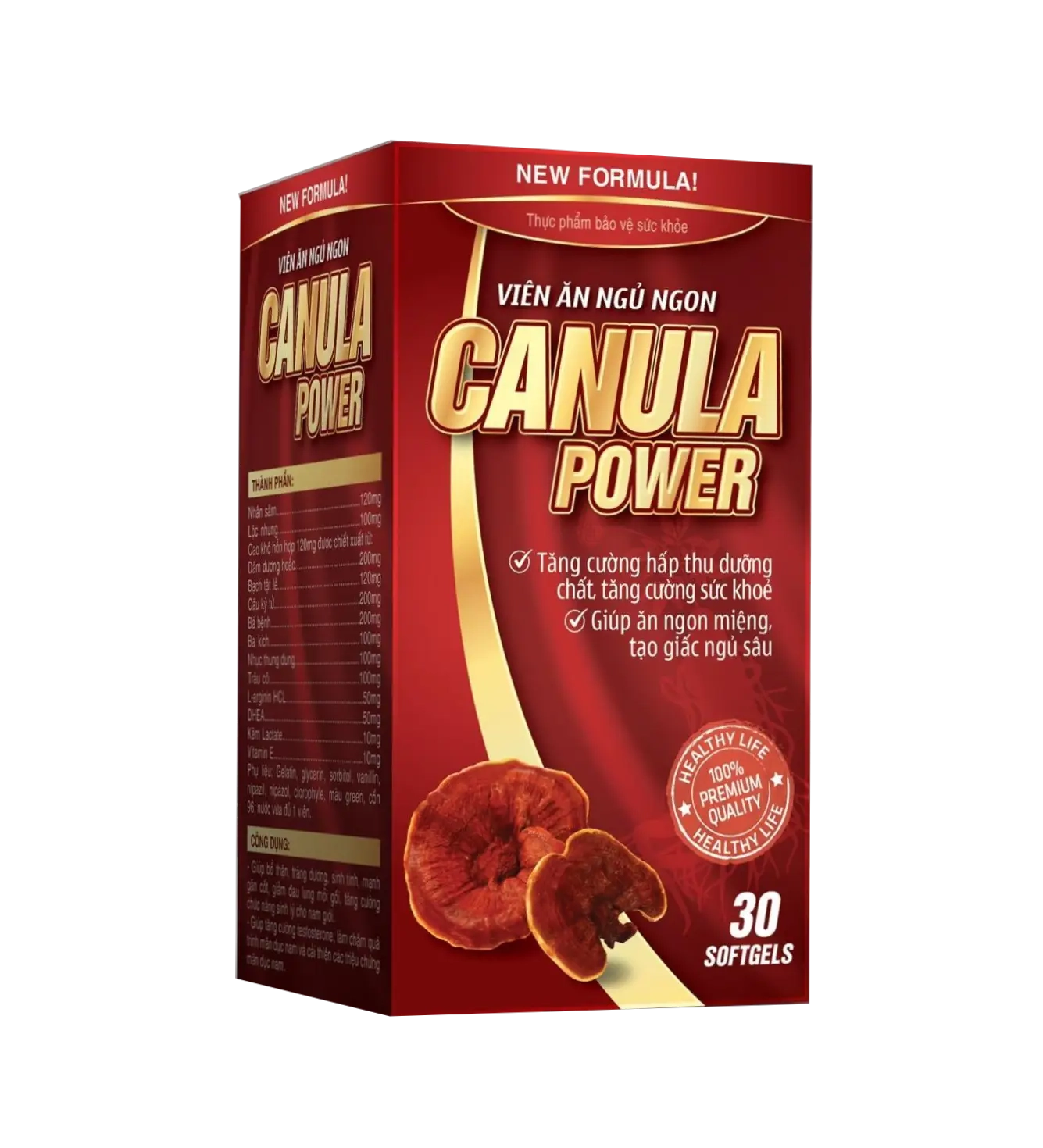Viên ăn ngủ ngon CANULA POWER hộp 30 viên