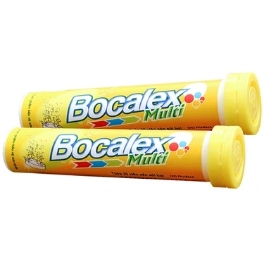 Bổ sung multivitamin, tăng sức đề kháng viên sủi Bocalex Multi DHG hộp 20 viên