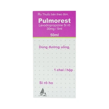 Siro điều trị triệu chứng kích thích ho, ho khan Pulmorest Santa chai x 50ml