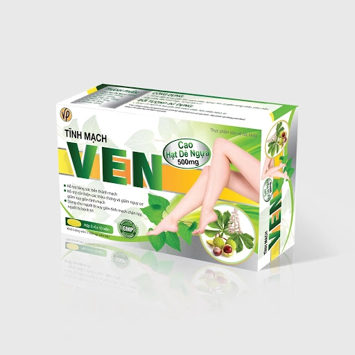 Viên uống hỗ trợ người bị suy giãn tĩnh mạch Tĩnh Mạch VEN hộp 30 viên