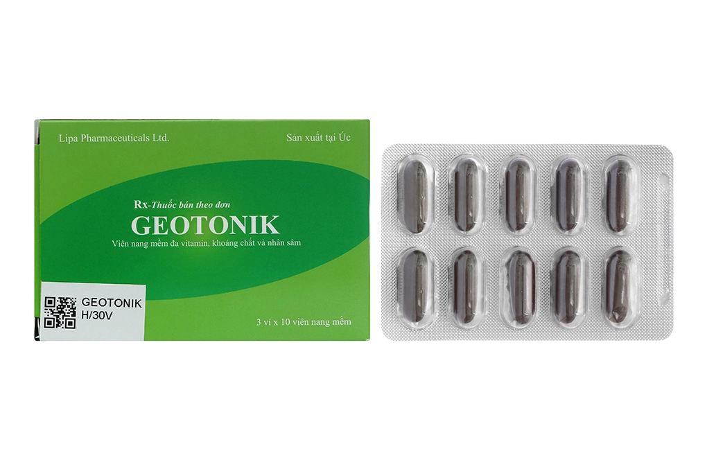 Geotonik  hộp 30 viên