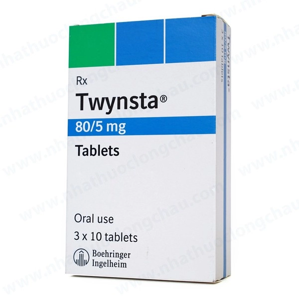Thuốc trị tăng huyết áp Twynsta 80/5 hộp 30 viên