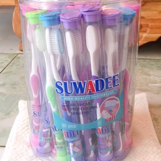 Bàn chải đánh răng SUWADEE hộp 30 cái