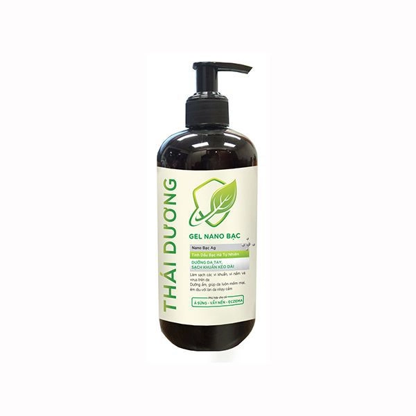 Rửa tay khô sát khuẩn Gel Nano Bạc THÁI DƯƠNG chai 480ml