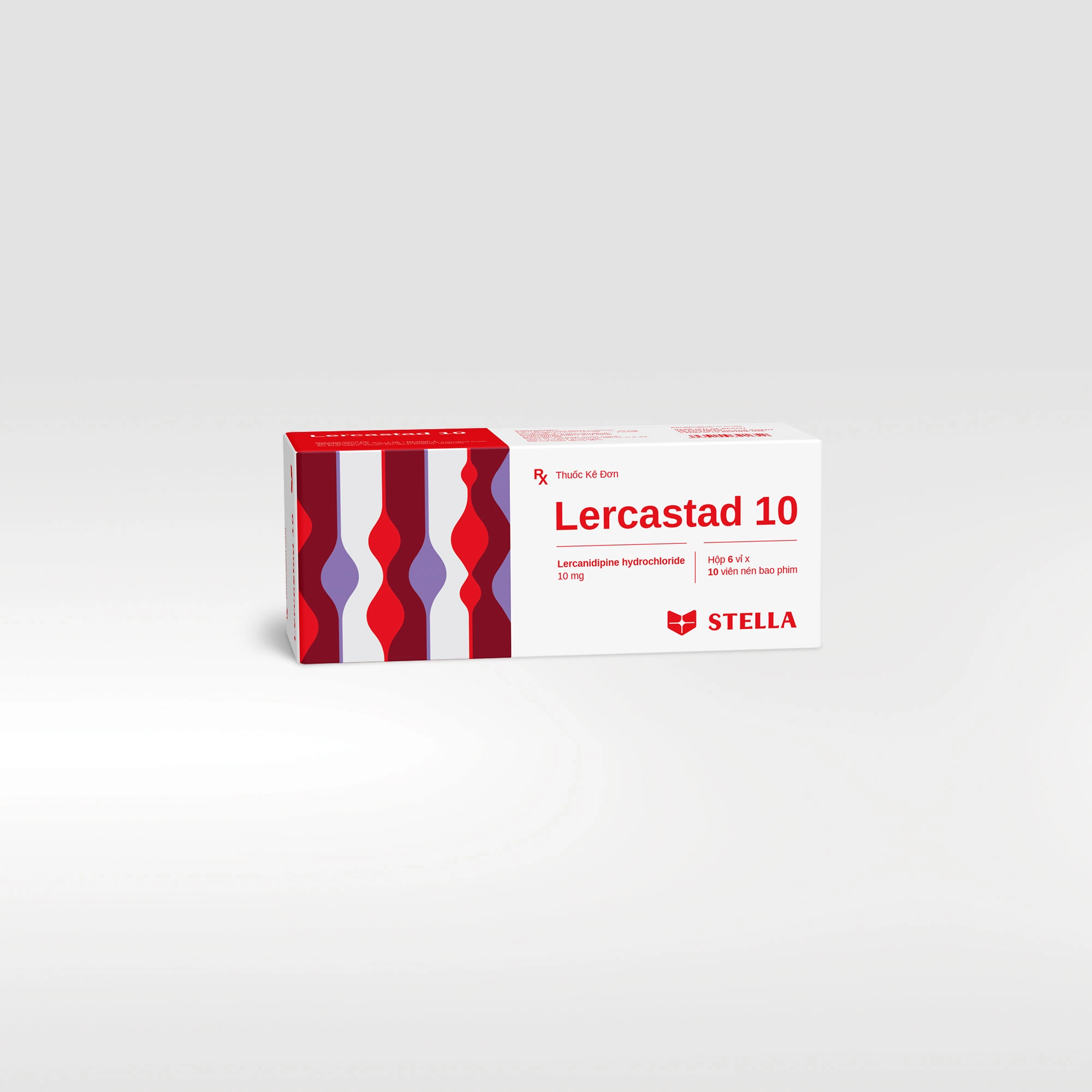 Lercastad 10 hộp 60 viên