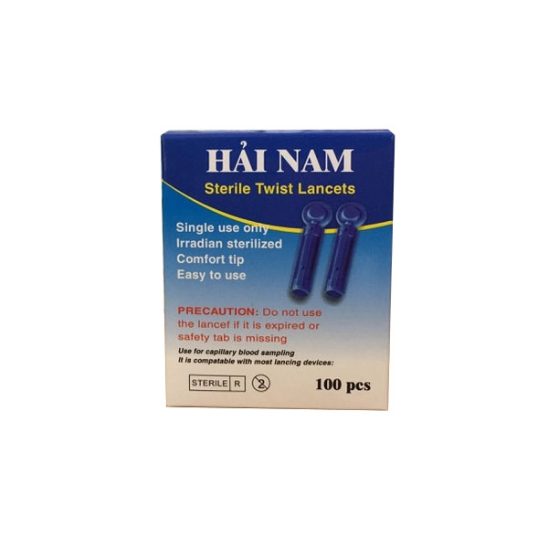 Kim chích máu Hải Nam hộp 100 cái
