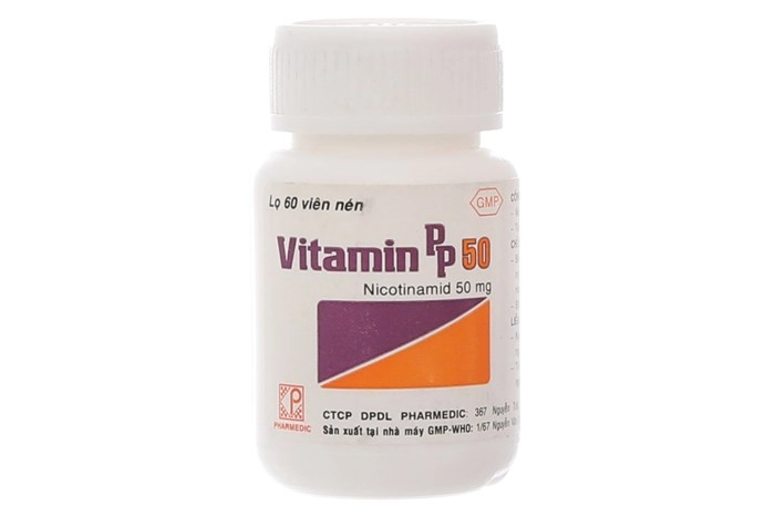 Vitamin PP 50 Pharmedic lọ 60 viên