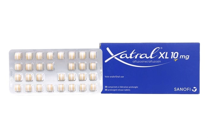 Thuốc trị phì đại tuyến tiền liệt Xatral XL 10mg hộp 30 viên