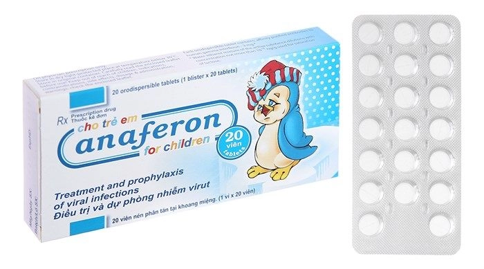 Thuốc kháng virus Anaferon For Children hộp 20 viên