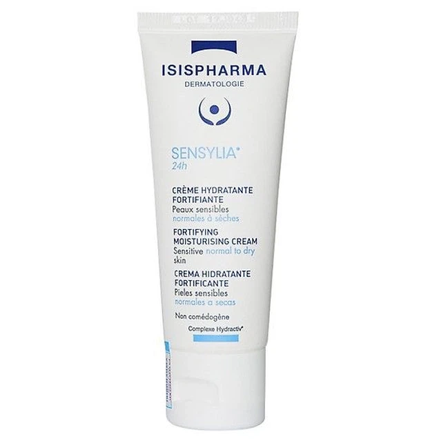 Kem giúp da mềm mại, mịn màng và làm giảm kích ứng da Sensylia 24h IsisPharma tuýp x 40ml